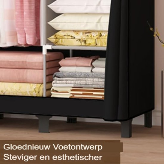 HOC ZweefParasolhoes met Stok en Rits 265 cm.Beschermhoes Parasol