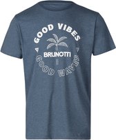 Brunotti Funvibes Heren T-shirt - Jeans Blue - S