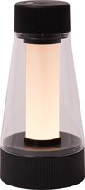 Lucide LORALI - Tafellamp - Batterijen - LED Dimb. - IP44 - Zwart