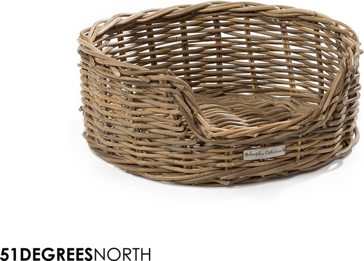 Zzzsurplus Rotan Basket - 115X103X34 CM