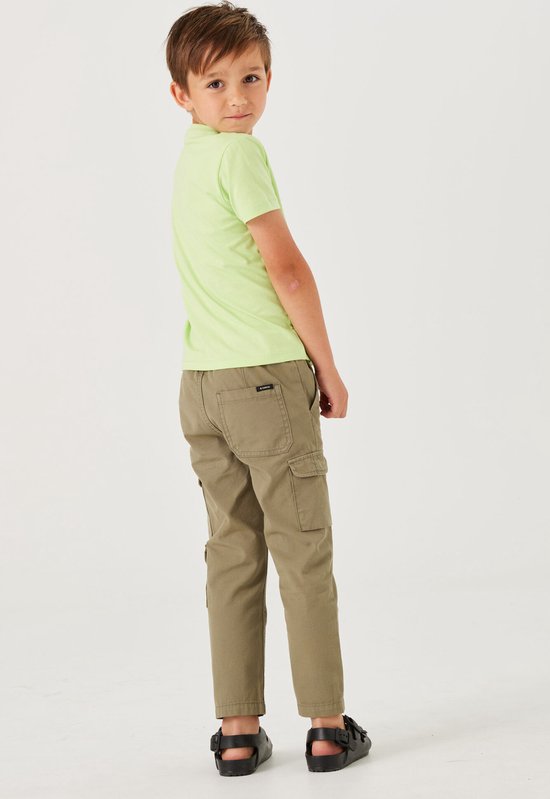 GARCIA O45525 Jongens Regular Fit Broek Groen - Maat 104