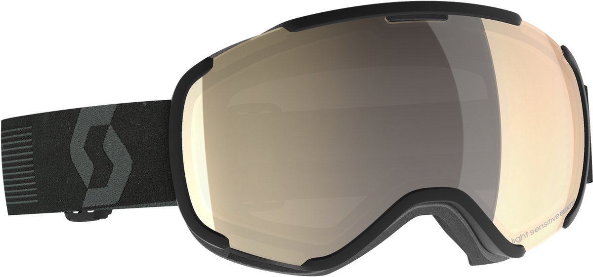 Scott Faze II LS skibril zwart - lenscat. meekleurend S1-3