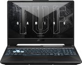 ASUS TUF Gaming A15 FA506NC-HN001W Laptop - (15.6") Full HD - AMD Ryzen™ 5 7535H - 16GB DDR5 - 512GB SSD - NVIDIA GeForce RTX 3050 - Wi-Fi 6 (802.11ax) - Windows 11 Home - Zwart