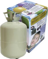 Heliumfles voor 30 ballonnen met lint