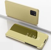 Samsung Galaxy Note 10 Lite Hoesje - Mirror View Case - Goud