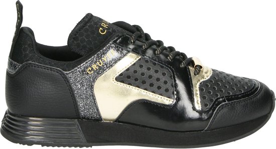 Cruyff Classics Dames Sneakers Lusso - Zwart - Maat 39 | bol.com