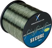 X2 Secure - Nylon Vislijn - 0.35mm - 1000m - Karpernylon - Schuurbestendig - Groen