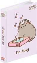 laFeltrinelli Diario Pusheen 2019-2020, 12 mesi, giornaliero I'm Busy Rosa schrijfblok & schrift