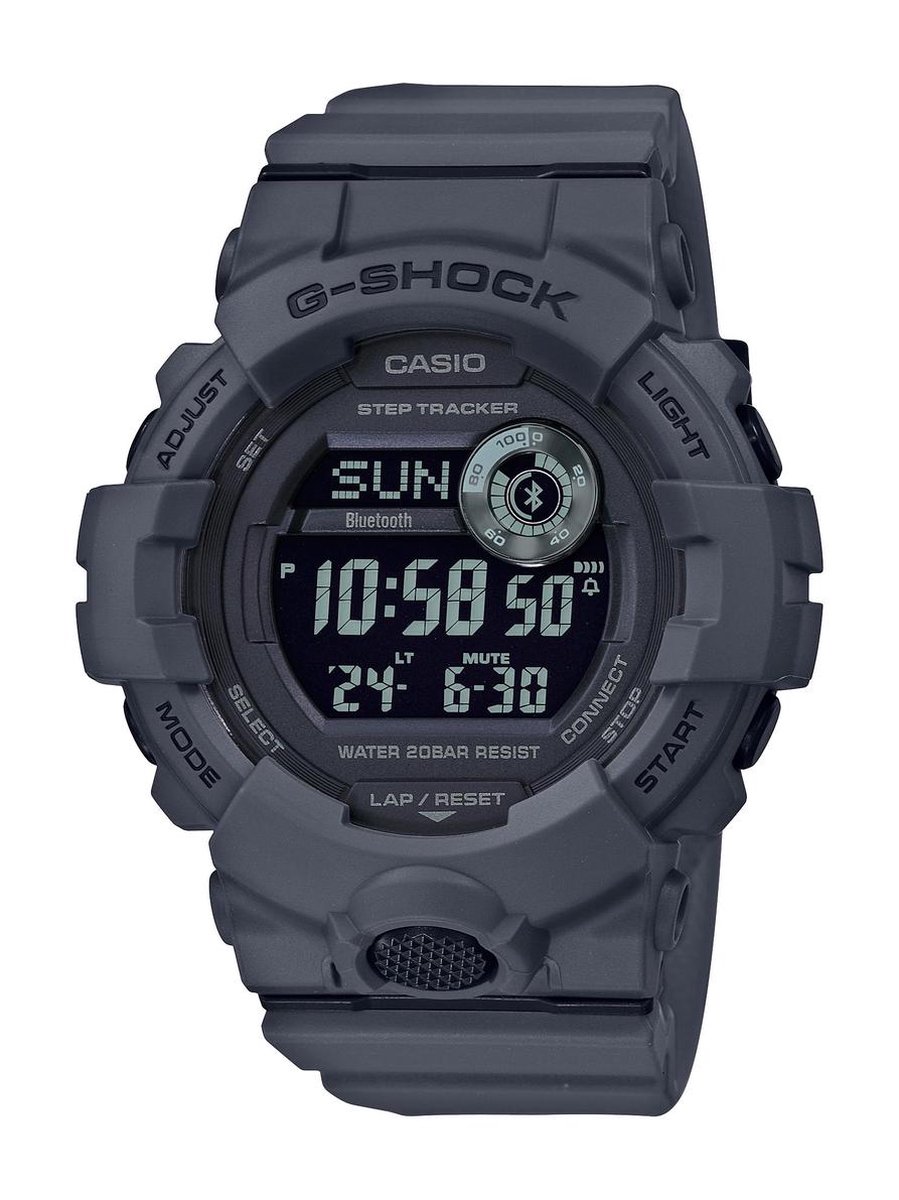 Casio G-Shock GBD-800UC-8ER Unisex Horloge 48 mm - Grijs
