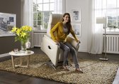 Ergolux by Ergodôme: relaxzetel met 3 motoren en opstahulp: ecru