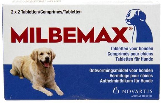 Ontwormingsmiddel - Hond - 2x2 tabletten
