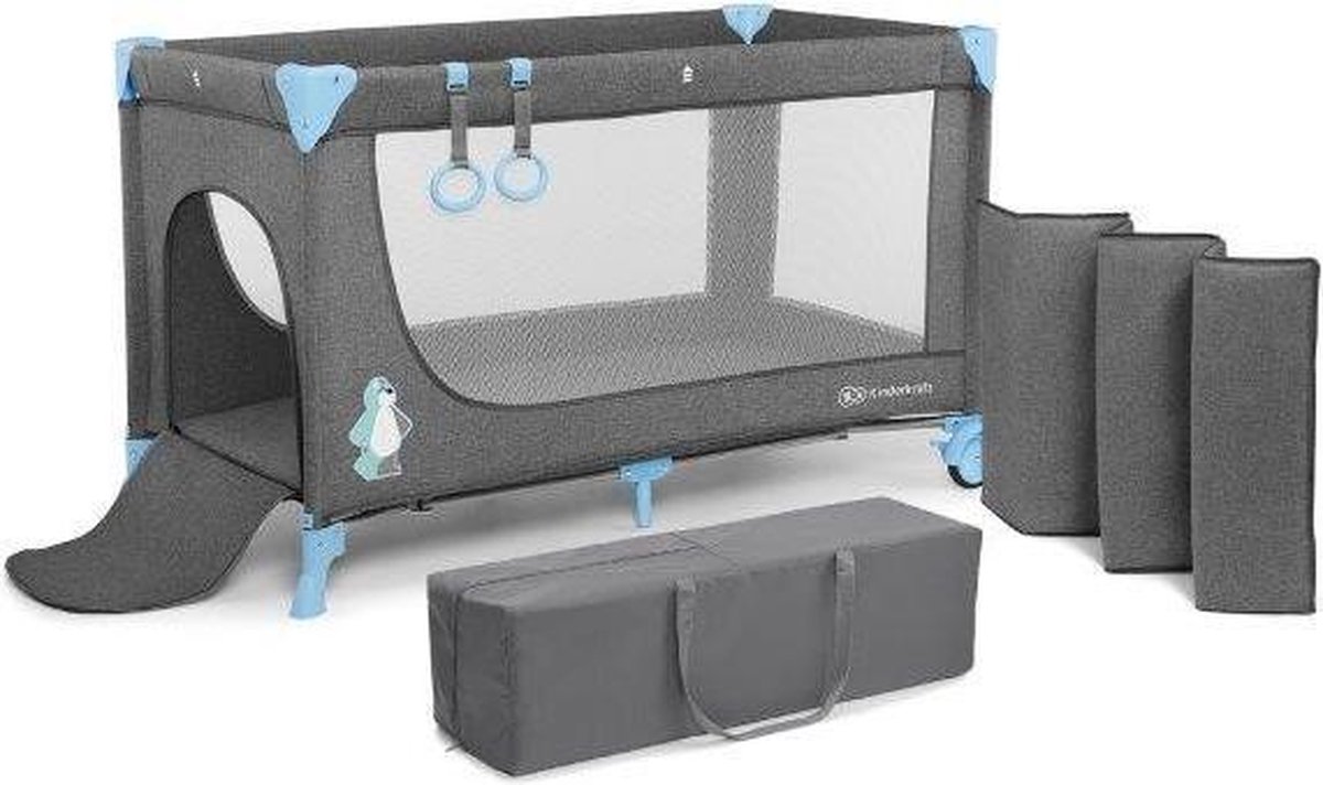 Kinderkraft Reisbedje Joy Blue Kinderkraft Reisbedje Joy Blue