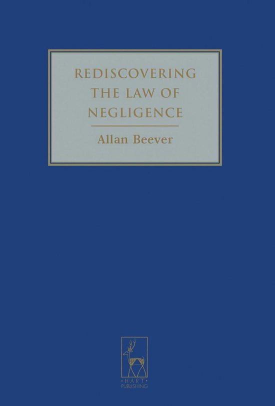 Rediscovering the Law of Negligence - cover