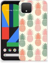 Siliconen Case Google Pixel 4 Ananas