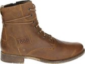 Josef Seibel SIENNA 63 - Volwassenen VeterlaarzenHalf-hoge schoenen - Kleur: Cognac - Maat: 38