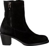 Omoda Dames Enkellaarsjes 8366 - Zwart - Maat 36