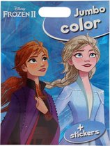Disney Frozen 2 Jumbo Color Kleurboek met Stickers