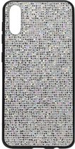ADEL Siliconen Back Cover Softcase Hoesje voor Samsung Galaxy A70(s) - Bling Bling Zilver