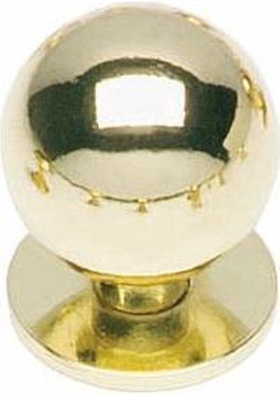 MEUBELKNOP ESSA HETTICH CE messing antiek*hoh mm Furniture Fittings
