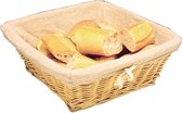 Corbeille à pain Olympia avec couvercle carré