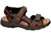 Rieker -Heren - bruin donker - sandalen - maat 45