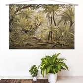 Wandkleed Oceanisch palmvarenbos