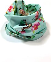 tinymoon Meisjes Sjaal – colsjaal – Shinrin Yoku – Mint – Maat 6 mnd tot 10 jaar