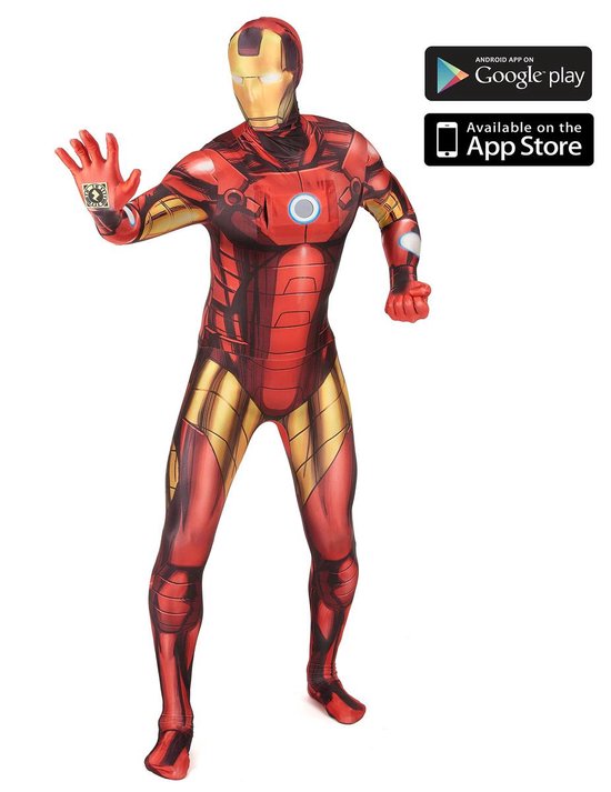 Costume Iron Man Zapper Morphsuits ™ pour adultes - Déguisement - 180 cm" |  bol