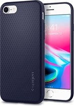 Spigen Liquid Air iPhone 7 8 SE 2020 blauw hoesje - Blue
