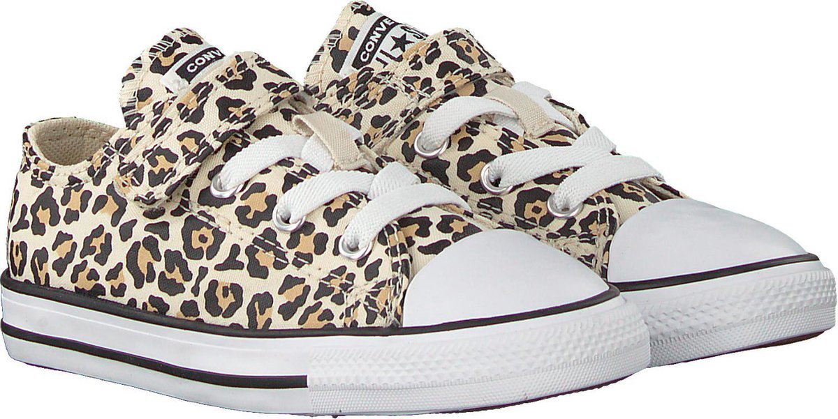 Converse CHUCK TAYLOR ALL STAR LIFT ARCHIVE PRINT OX Zwart / Luipaard -  Schoenen Lage sneakers Dames € 76,50
