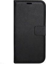 ADEL Kunstleren Book Case Hoesje Geschikt voor Samsung Galaxy A10/ M10 - Zwart