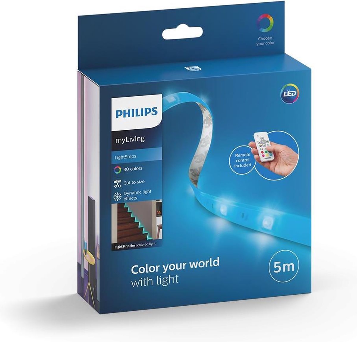 Philips LED Lightstrip - gekleurd licht- 5m Multicolor