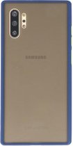 Kleurcombinatie Hard Case voor Samsung Galaxy Note 10 Plus Blauw