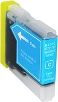 Print-Equipment Inkt cartridges / Alternatief voor Brother  LC1000 / 970 XL Blauw | Brother DCP 150C/. 330 C/ 350C/ 357C/ 540 CN/ 560CN/ 750 CW/ 770CW/