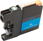 Print-Equipment Inkt cartridges / Alternatief voor Brother  LC-125 / LC-127 XL Blauw | Bother DCP-J4110DW;  MFC-J4410DW;  MFC-J4510DW;  MFC-J4610DW;  MF