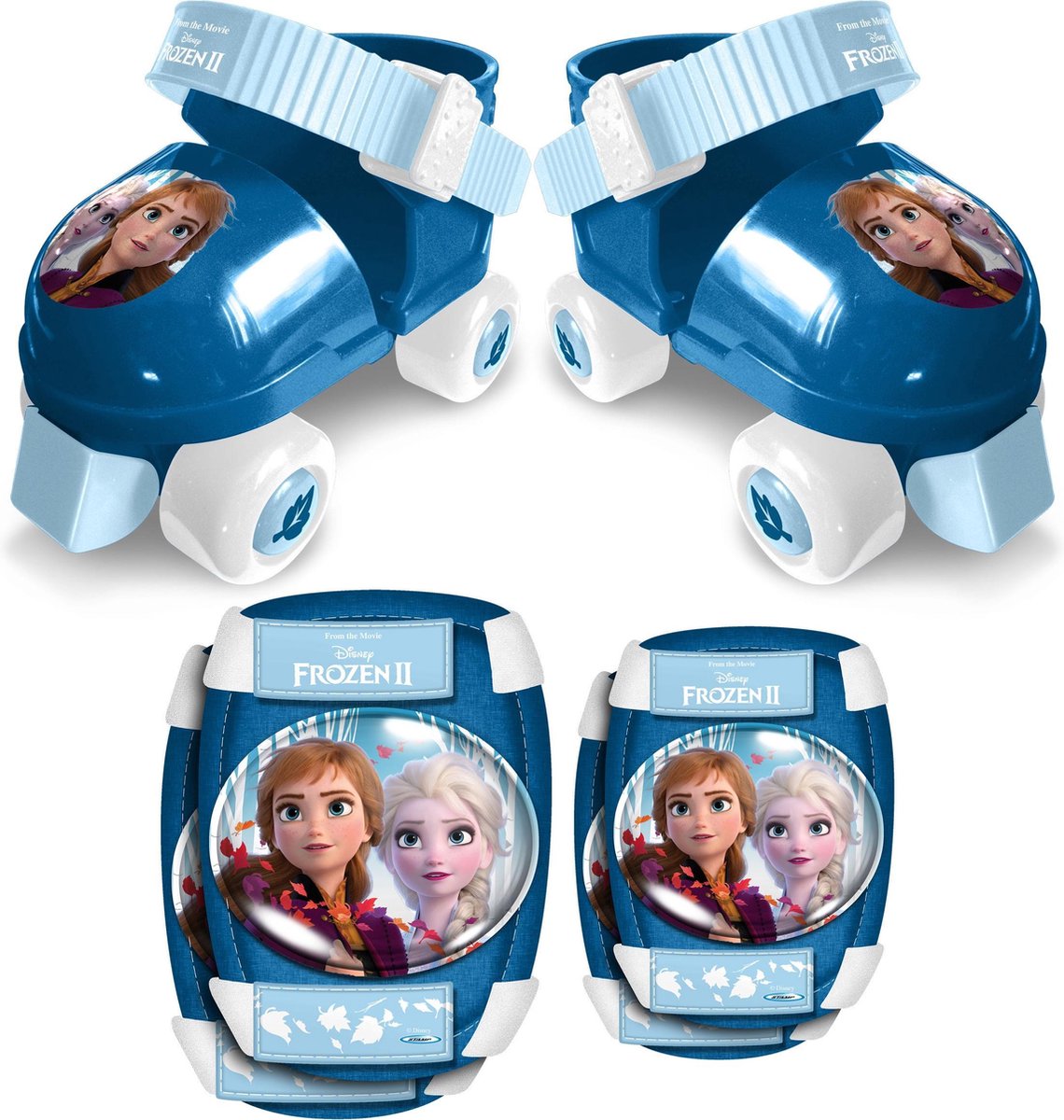 Disney Rolschaatsen Met Bescherming Frozen 2 Blauw Maat 23-27 | bol.com
