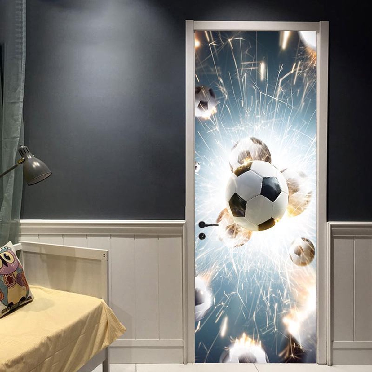 3D muurstickers met visuele effecten