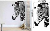 3D Sticker Decoratie DIY Zebra Adesivo De Parede Animal Vinyl Decals DIY Wall Stickers Abstract Art Murals Zoo Home Decor Removable Wall Paper - Zebra3 / Small