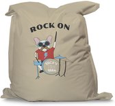 Zitzak Rock On Blauw (M)