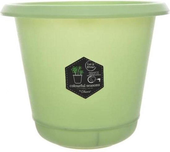 Foto: Desert potten serie plastic flower pot mint dia24x22cm