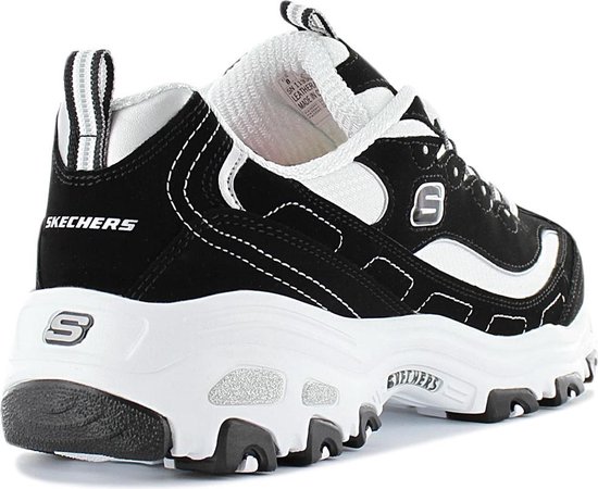 skechers d lites black