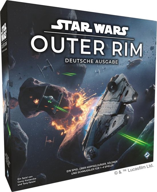 Afbeelding van het spel Fantasy Flight Games Star Wars: Outer Rim Strategie Volwassenen en kinderen