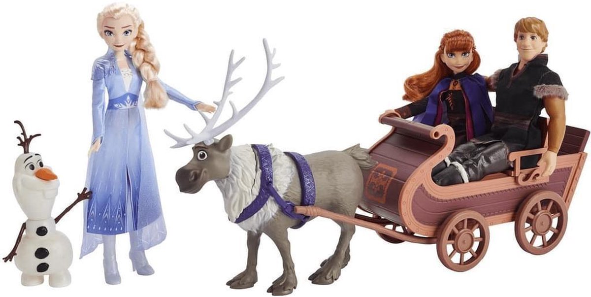 ginder Muildier terugtrekken Frozen 2 Slee Avonturen Set | bol.com
