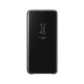 Samsung Clear View Standing Cover - voor Samsung Galaxy S9 - Zwart