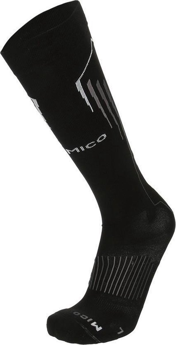 Mico OXI-JET compression long socks zwart maat L