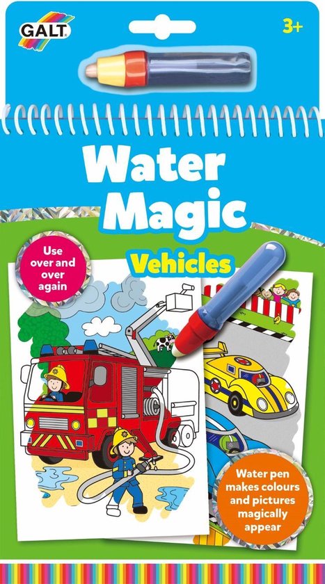 Galt Kleurboekje Watermagie Vehicles