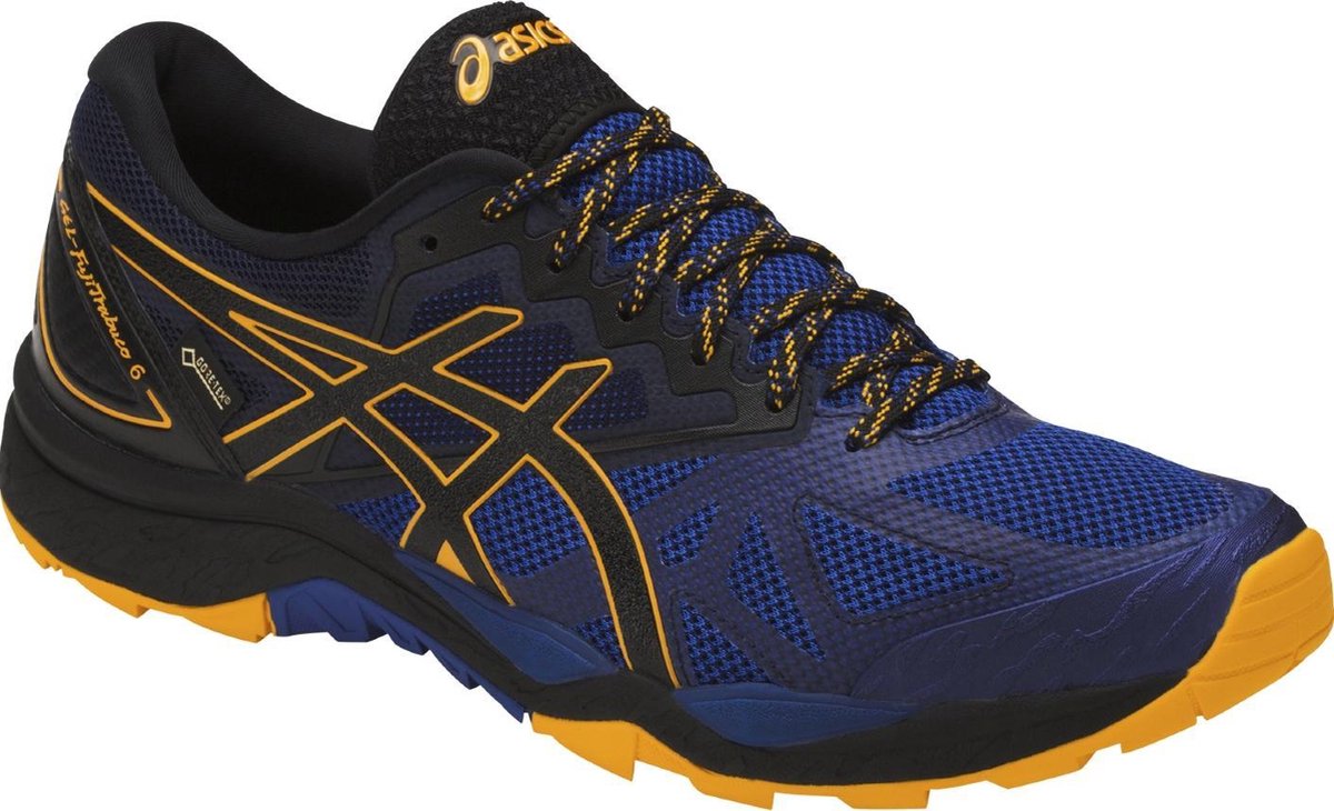 asics Gel-Fujitrabuco 6 G-Tx Hardloopschoenen blauw/zwart Schoenmaat US 9 |  42,5 | bol.com