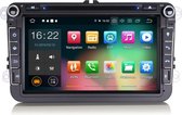 Voltario® 7 "Android 9.0 Autoradio met navigatie, bluetooth en DVD. Autonavigatie voor Volkswagen