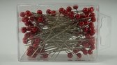 Parels En Parelspelden - Pushpins Rood 6mm 100stk