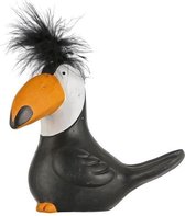 Zomer - Vogel Zwart - L19xb16xh10cm